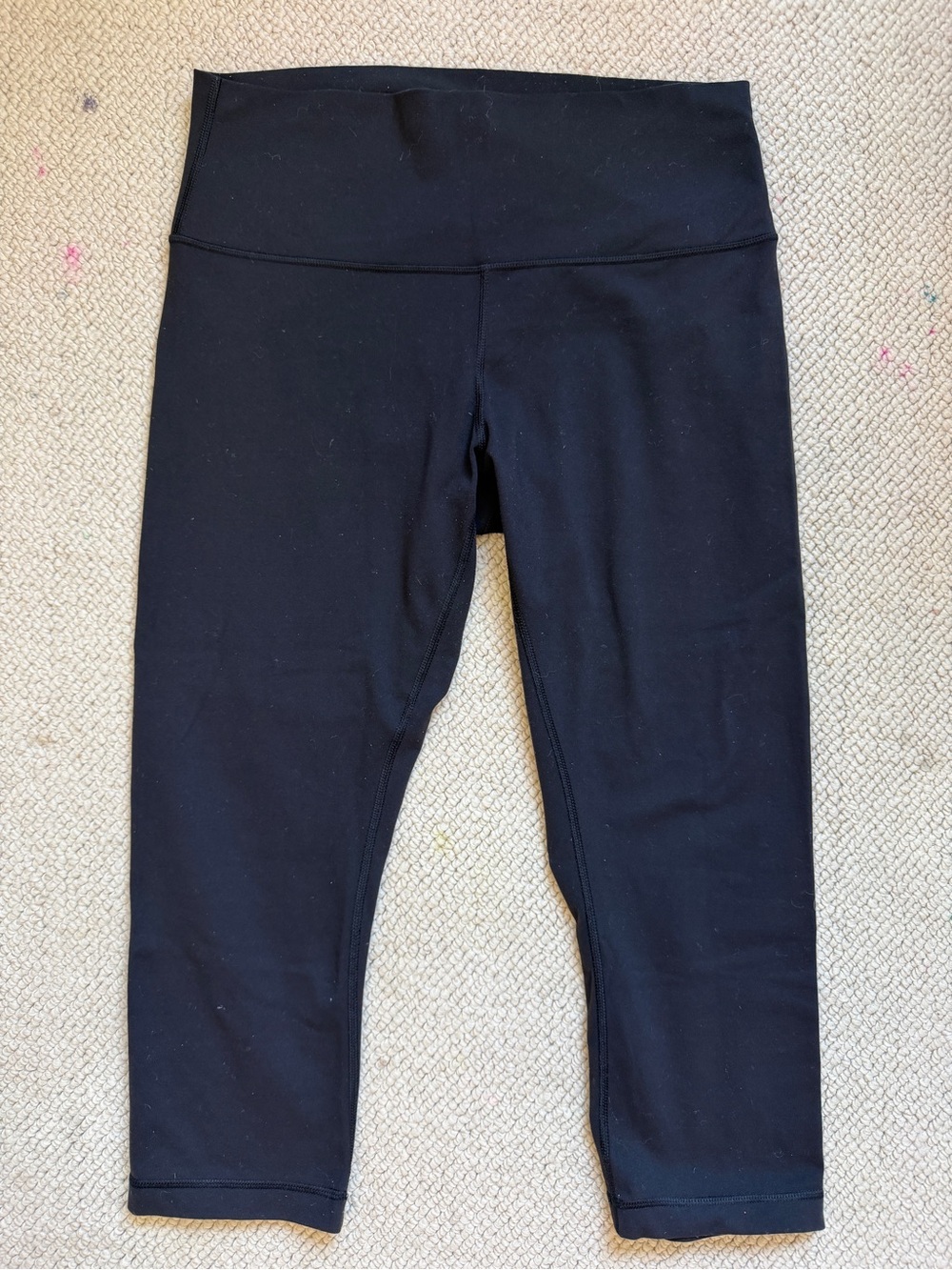 lululemon athletica Black Capri High-Rise Leggings
